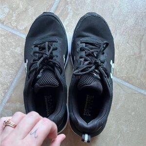 Under Armour Black Running Sneakers